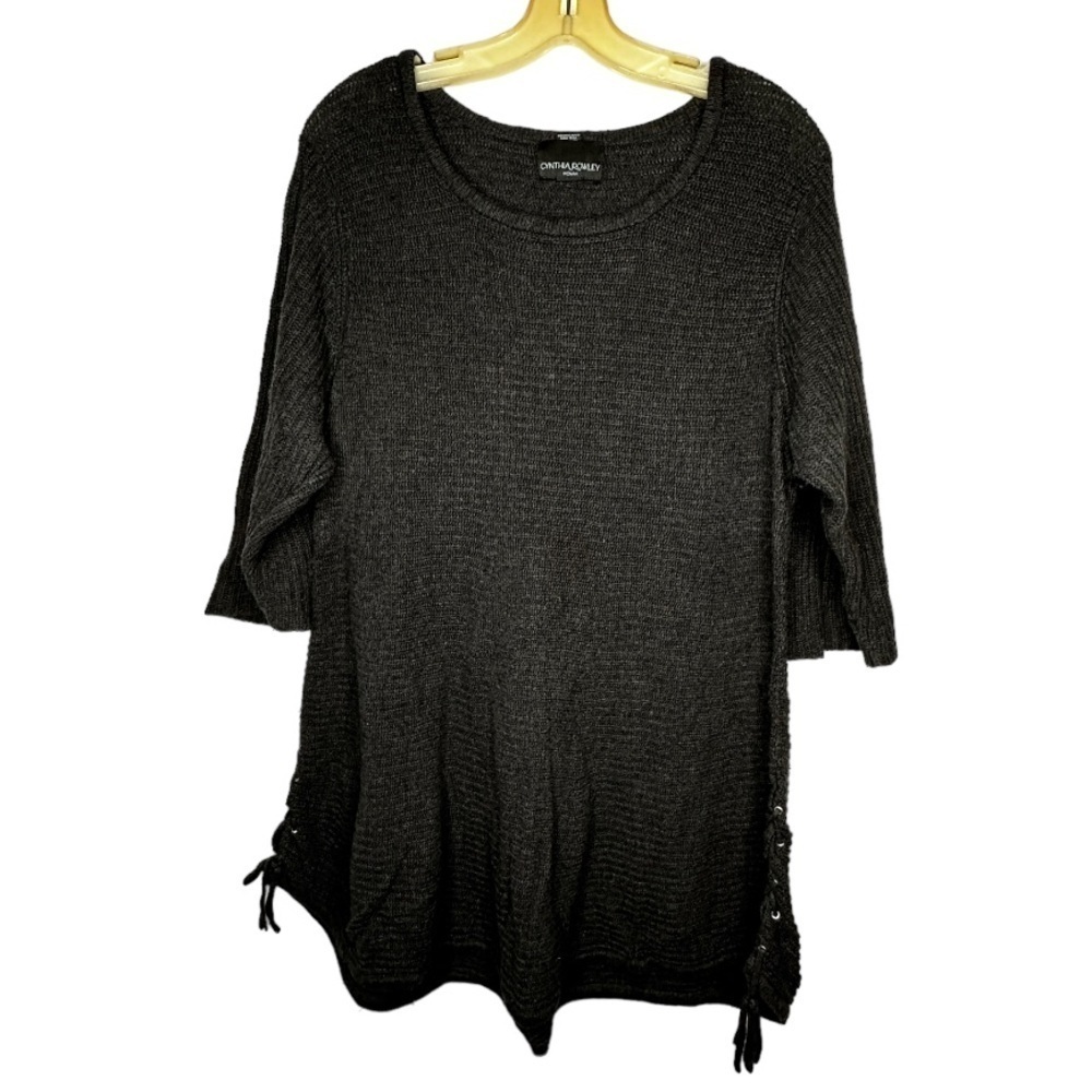 Cynthia Rowley Woman Black Sweater